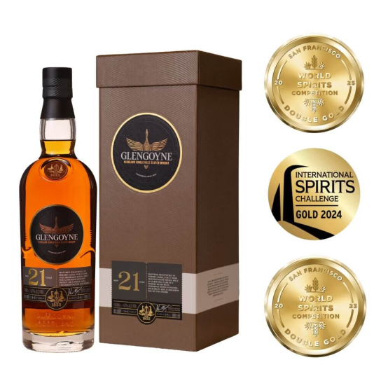 Glengoyne 21 YO - малцово шотландско уиски 700ml - Шотландско уиски малцово - DrinkLink