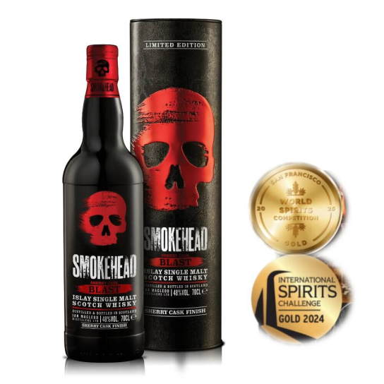 Smokehead Sherry Cask Blast - малцово шотландско уиски 700ml - Шотландско уиски малцово - DrinkLink