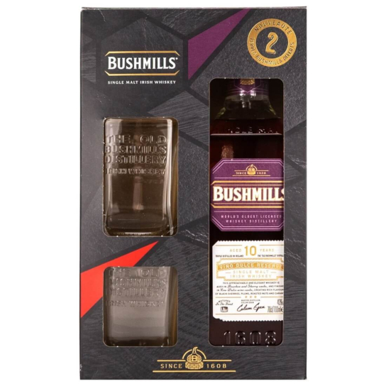 Bushmills 10 YO Vino Dulce Reserve с две чаши - малцово ирландско уиски 700ml - Ирландско уиски малцово - DrinkLink Bushmills 10 YO Vino Dulce Reserve с две чаши - малцово ирландско уиски 700ml - Ирландско уиски малцово - DrinkLink