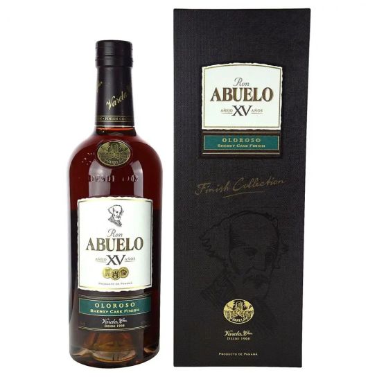 Abuelo XV Oloroso Sherry Cask Finish - ром 700ml - Отлежал - DrinkLink