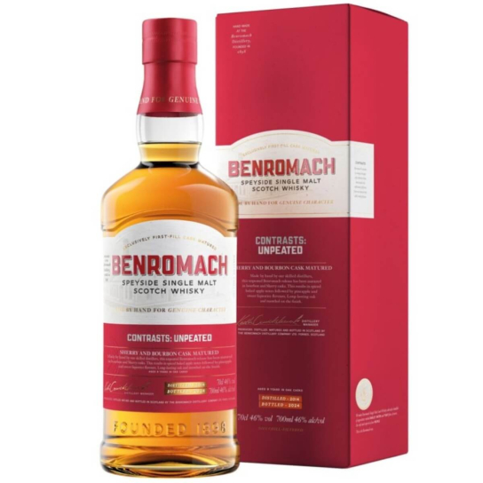 Benromach Contrasts Unpeated 2014 - малцово шотландско уиски 700ml - Шотландско уиски малцово - DrinkLink