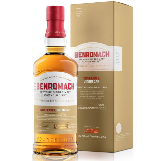 Benromach Contrasts Virgin Oak 2013- малцово шотландско уиски 700ml - Шотландско уиски малцово - DrinkLink