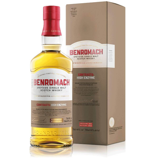 Benromach Contrasts High Enzyme 2012 - малцово шотландско уиски 700ml - Шотландско уиски малцово - DrinkLink