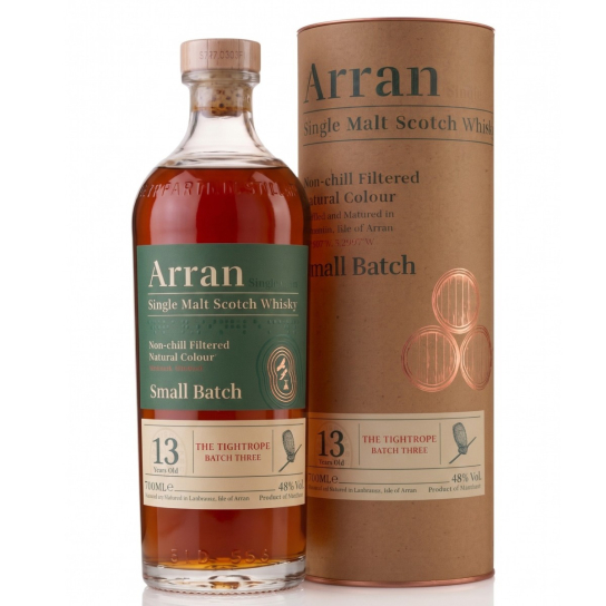Arran Small Batch Bulgaria The Tightrope 13 YO Port Cask  - малцово шотландско уиски 700ml - Шотландско уиски малцово - DrinkLink