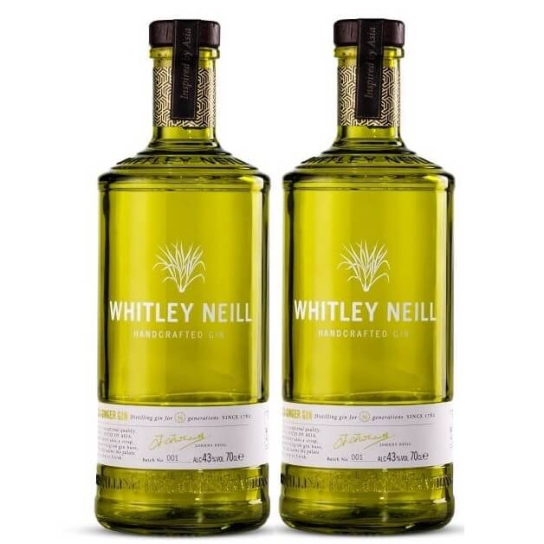 Специална оферта Whitley Neill Gin Lemongrass & Ginger 700ml х 2 бр. - Джин - DrinkLink