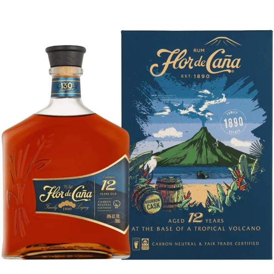 Flor De Cana 12 YO - ром 700ml - Отлежал - DrinkLink