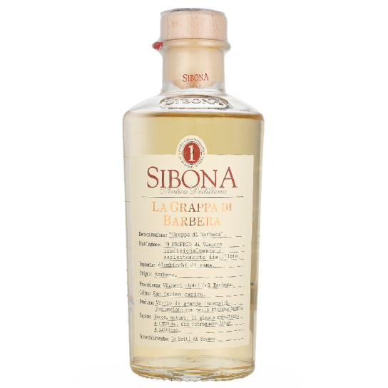 Sibona Grappa di Barbera - грапа 500ml - Бренди - DrinkLink