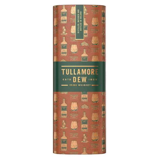 Tullamore Dew в подаръчна метална кутия - Ирландско уиски бленд - DrinkLink