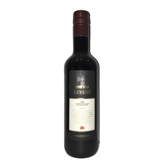 Levent K2 Cabernet Sauvignon & Cabernet Franc - червено вино 375ml - Червено вино - DrinkLink