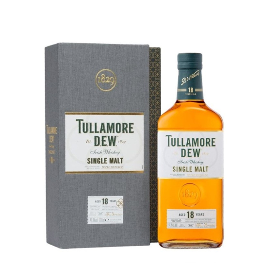 Tullamore D.E.W. 18 YO - малцово ирландско уиски 700ml - Ирландско уиски малцово - DrinkLink