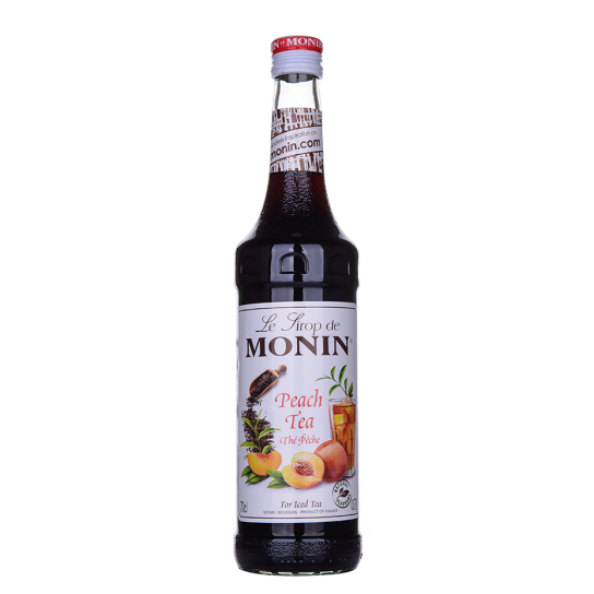 Monin Peach Tea Syrup - Сиропи и топинги - DrinkLink