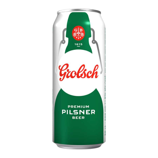 Grolsch Premium Pilsner - бира кен 500ml - Бира - DrinkLink