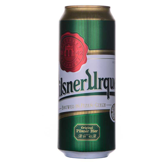 Pilsner Urquell - бира кен 500ml - Бира - DrinkLink