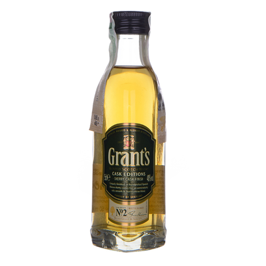 Grant's Sherry Cask - бленд шотландско уиски 50ml. - Шотландско уиски бленд - DrinkLink