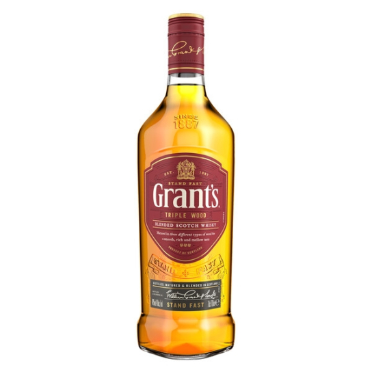 Grant's Triple Wood - бленд шотландско уиски 700ml - Шотландско уиски бленд - DrinkLink