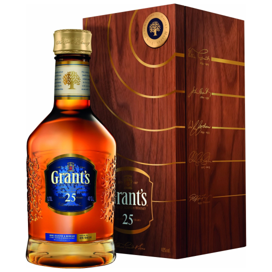 Grant’s 25 Y.O. - бленд шотландско уиски 700ml. - Шотландско уиски бленд - DrinkLink