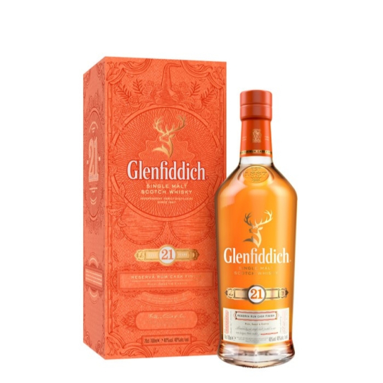 Glenfiddich 21 YO - малцово шотландско уиски 700ml - Шотландско уиски малцово - DrinkLink