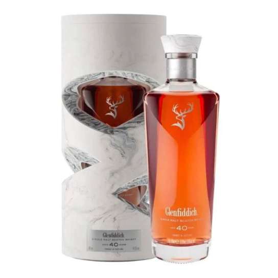 Glenfiddich 40 YO - малцово шотландско уиски 700ml - Шотландско уиски малцово - DrinkLink