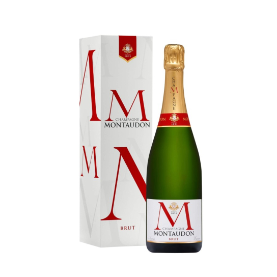 Montaudon Brut с картонена кутия - шампанско 750ml - Шампанско - DrinkLink