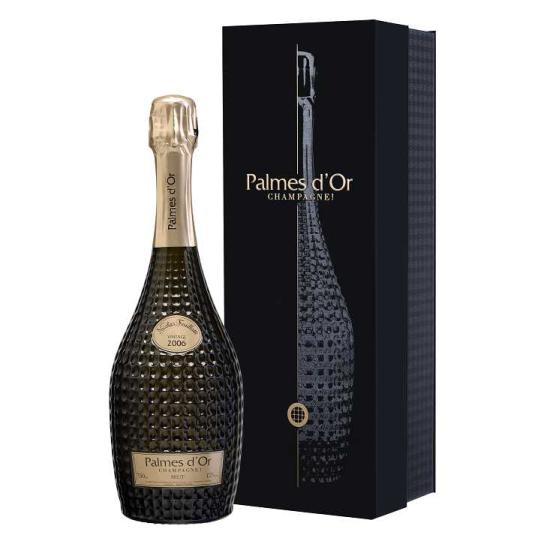Champagne Nicolas Feuill. Palmes D'Or Brut 2006,Giftbox - Шампанско - DrinkLink