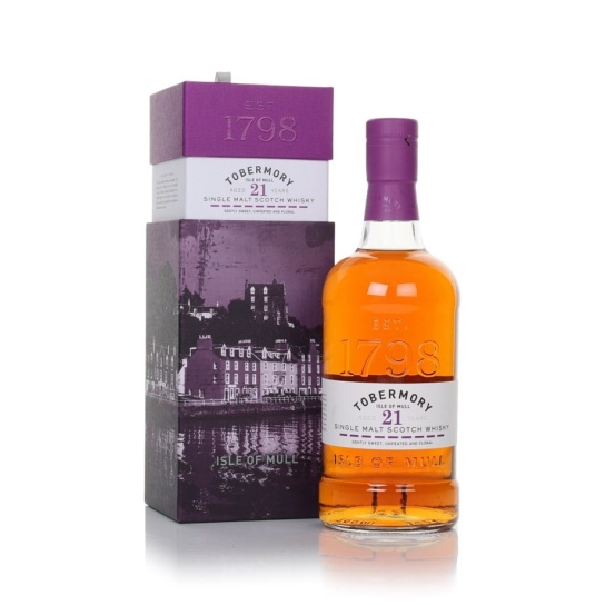 Tobermory 21 YO - Шотландско уиски малцово - DrinkLink