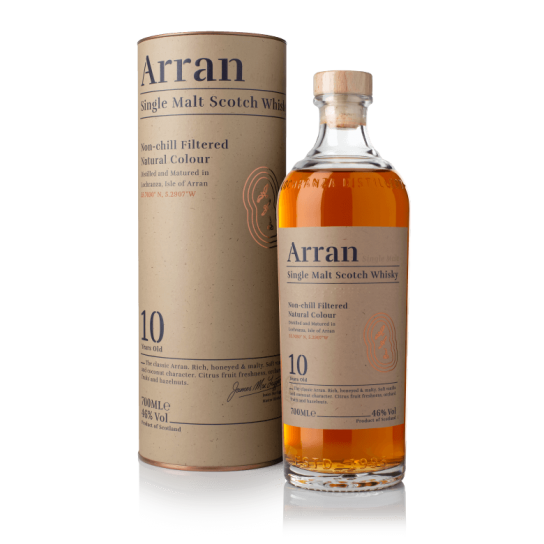 Arran  10 YO - малцово шотландско уиски 700ml - Шотландско уиски малцово - DrinkLink