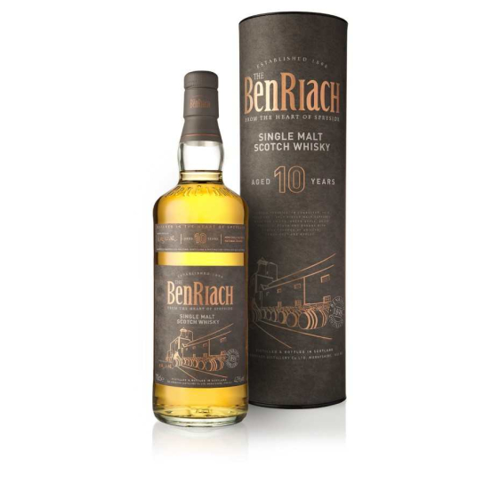 Benriach 10 YO - малцово шотландско уиски 700ml - Шотландско уиски малцово - DrinkLink