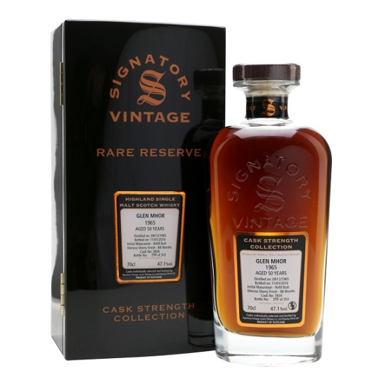 Glen Mhor 50 YO 1965 - малцово шотландско уиски 700ml - Шотландско уиски малцово - DrinkLink