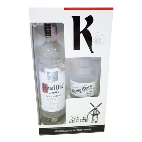 Ketel One with glass - Изберете подарък за всеки повод и вкус - DrinkLink