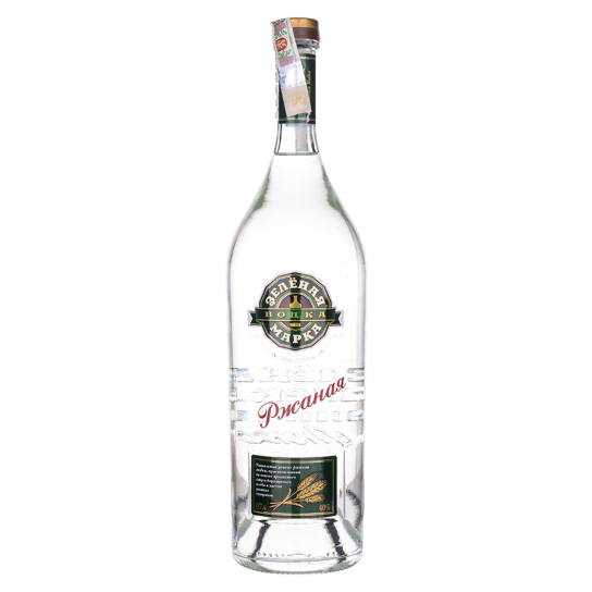 Зеленая марка Ржаная - водка 700ml - Руска водка - DrinkLink