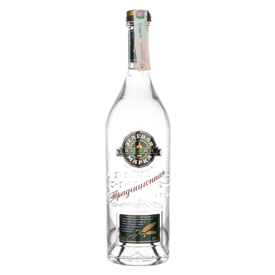 Зеленая марка Традиционная - водка 500ml - Руска водка - DrinkLink