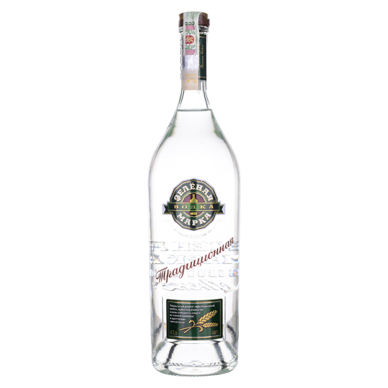 Зеленая марка Традиционная - водка 700ml - Руска водка - DrinkLink