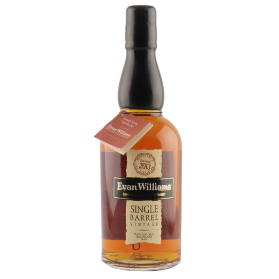 Evan Williams Single Barrel Vintage 2013 - бърбън 700ml - Американско уиски бърбън - DrinkLink Evan Williams Single Barrel Vintage 2013 - бърбън 700ml - Американско уиски бърбън - DrinkLink