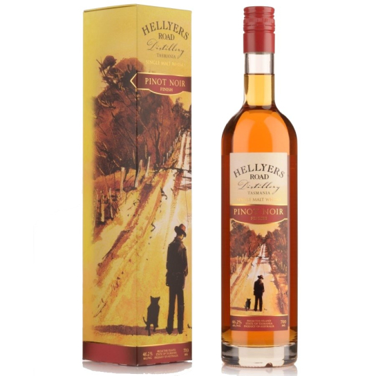 Hellyers Road Pinot Noir Finish - малцово австралийско уиски 700ml - Друго уиски - DrinkLink
