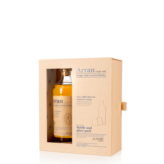 Arran 10 YO с две чаши - малцово шотландско уиски 700ml - Шотландско уиски малцово - DrinkLink