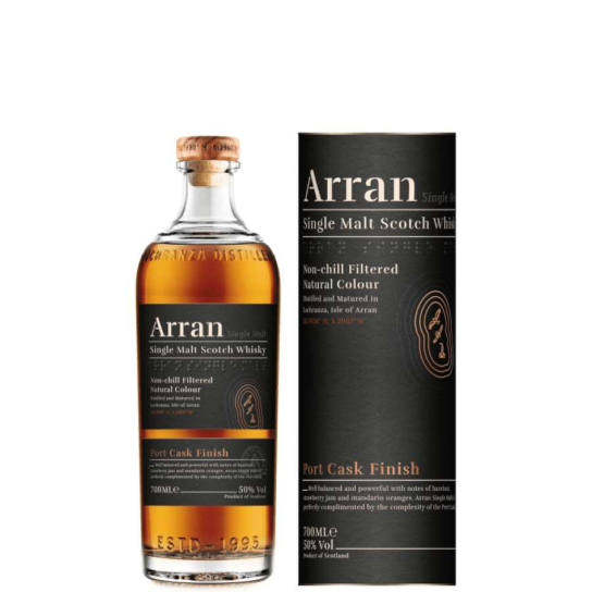 Arran Port Cask Finish - малцово шотландско уиски 700ml - Шотландско уиски малцово - DrinkLink