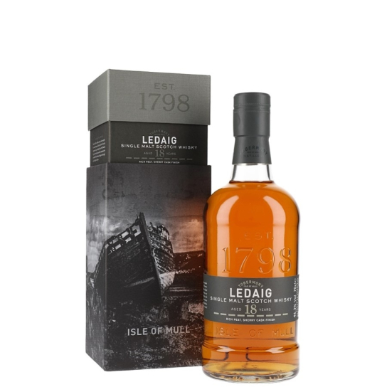 Ledaig 18 YO - малцово шотландско уиски 700ml - Шотландско уиски малцово - DrinkLink