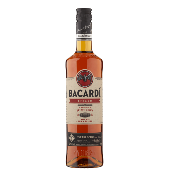 Bacardi Spiced - ромова напитка 700ml - Спайсд - DrinkLink
