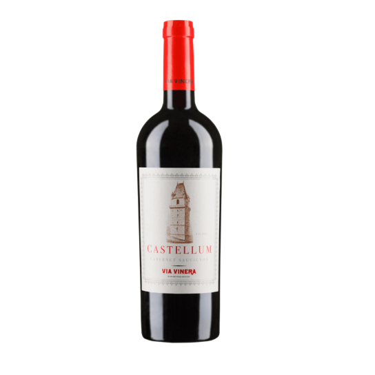 Via Vinera Castellum Cabernet Sauvignon - Червено вино - DrinkLink