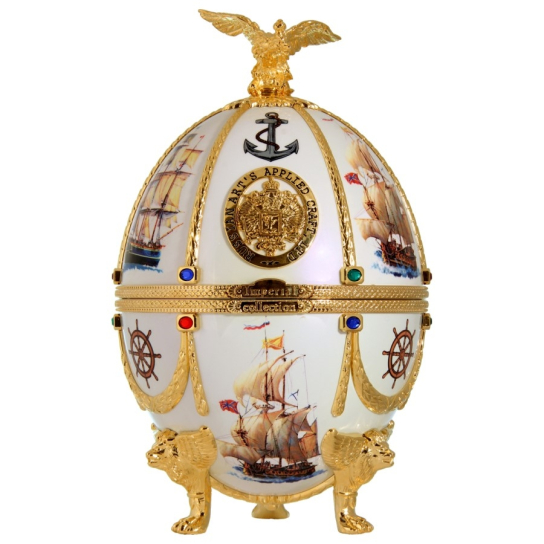 Imperial Collection Faberge White Navy - водка 700ml - Руска водка - DrinkLink