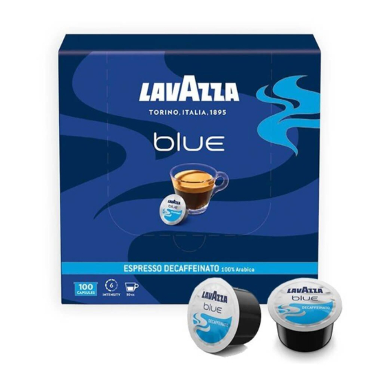 Lavazza Blue Espresso Decaffeinato - безкофеиново кафе капсули 100 бр. - Кафе - DrinkLink