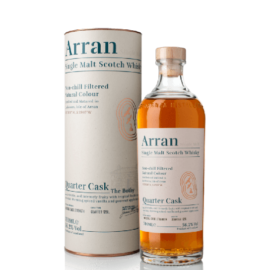 Arran Quarter Cask The Bothy - малцово шотландско уиски 700ml - Шотландско уиски малцово - DrinkLink