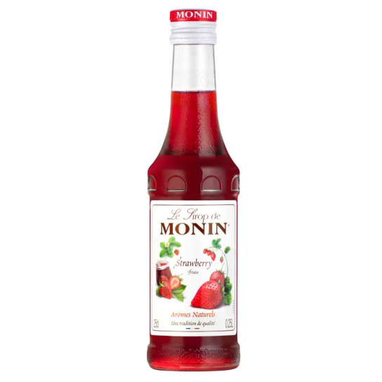 Monin Strawberry Syrup - Сиропи и топинги - DrinkLink