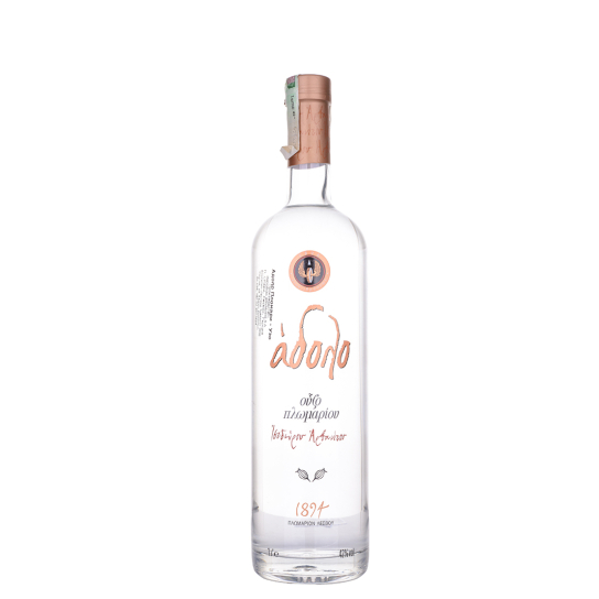 Ouzo Plomari Adolo - узо 1L - Узо - DrinkLink
