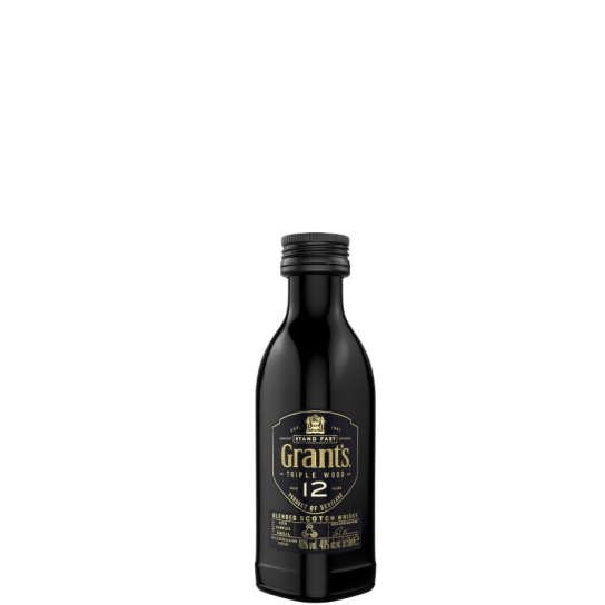 Grant’s 12 YO - бленд шотландско уиски 50ml - Шотландско уиски бленд - DrinkLink