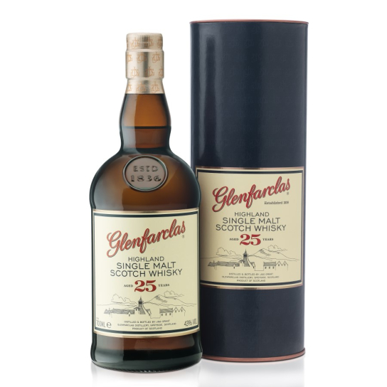 Glenfarclas 25 YO - малцово шотландско уиски 700ml - Шотландско уиски малцово - DrinkLink
