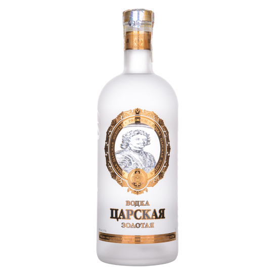 Царская Золотая - водка 1L - Руска водка - DrinkLink