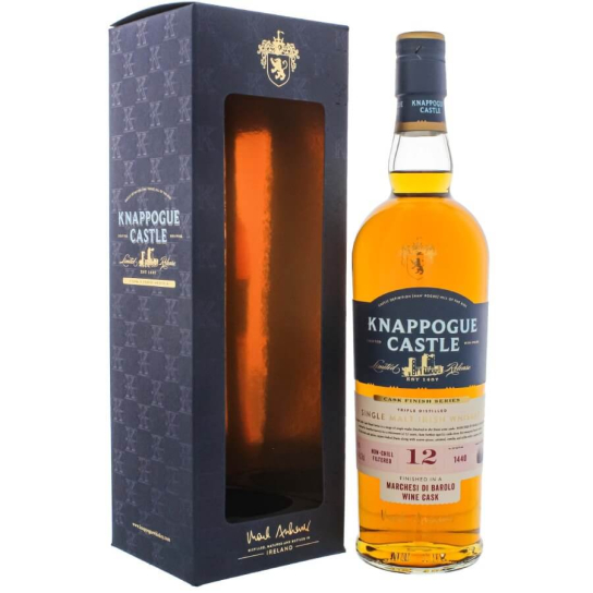 Knappogue Castle 12 YO Barolo Cask Finish - ирландско малцово уиски 700ml - Ирландско уиски малцово - DrinkLink