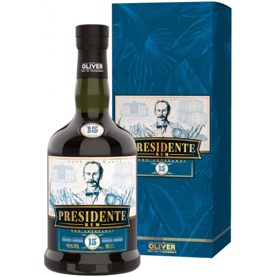 Presidente Marti 15 - ром 700ml - Отлежал - DrinkLink