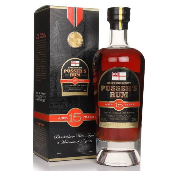 Pusser's 15 YO - ром 700ml - Отлежал - DrinkLink